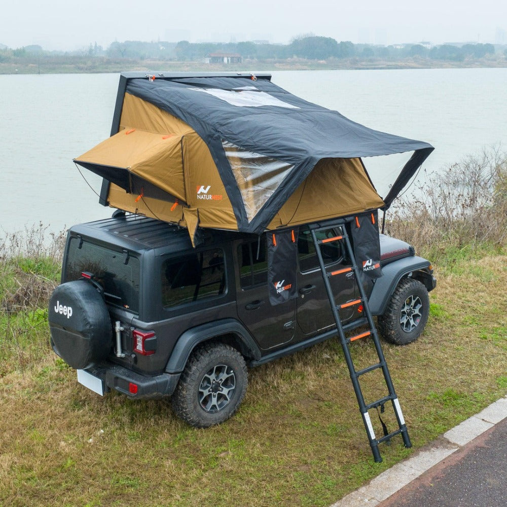 Naturnest Sirius 2 Premium 2XL 3-Person Clamshell Rooftop Tent (SAK91382)