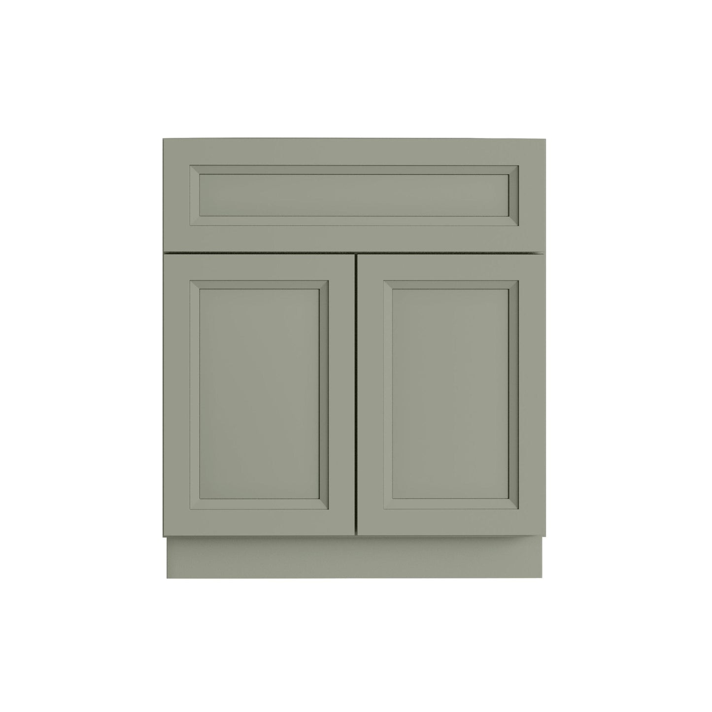 Sage Green 24" Bathroom Vanity Sink Base