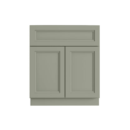 Sage Green 24" Bathroom Vanity Sink Base