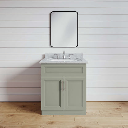 Sage Green 24" Bathroom Vanity Sink Base