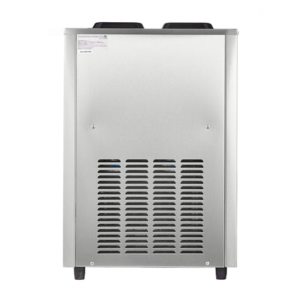 24L Commercial Double Cylinder Stainless Steel Slushy Machine With Touchscreen (SAK64125)