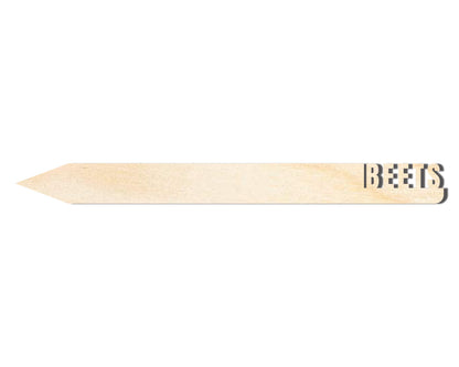 Unfinished Wood Beets Garden Stake | DIY Craft Cutout | up to 24" DIY