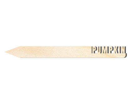 Unfinished Wood Pumpkin Garden Stake | DIY Craft Cutout | up to 24" DIY
