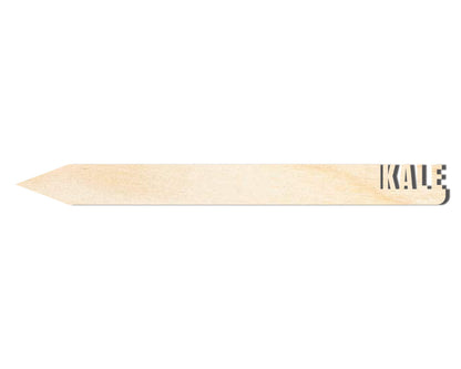 Unfinished Wood Kale Garden Stake | DIY Craft Cutout | up to 24" DIY