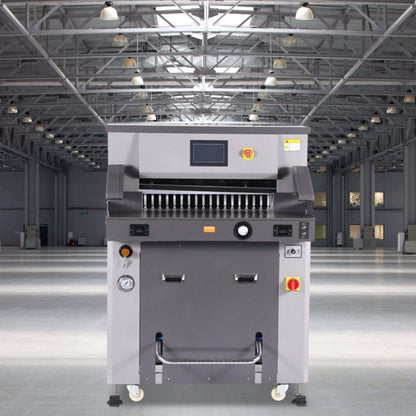 26-Inch Electric Heavy-Duty Hydraulic Paper Cutter Machine With Touchscreen (SAK92518)