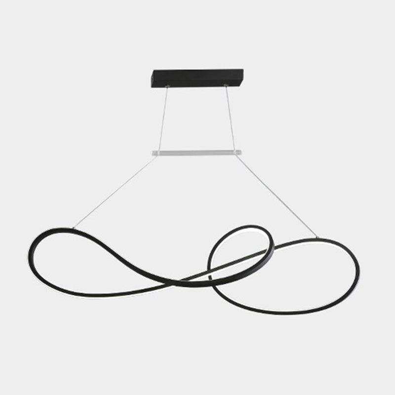 DecorBites™ LED Strip Island Pendant Light - Minimalist Metal Dining Room Lighting Fixture