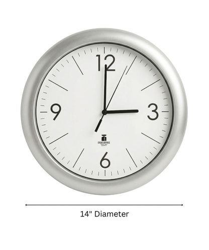 Chicago Lighthouse Designer Quartz Wall Clock – Modern 14” Minimalist Wall Clock