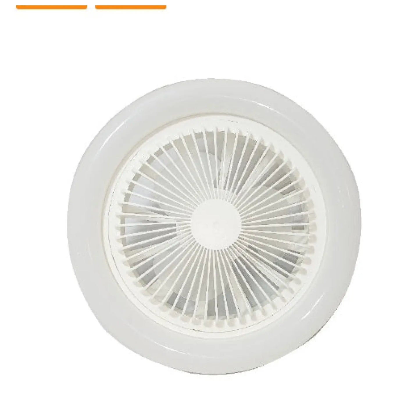 26CM Remote Control LED Light and Fan - Ceiling Fan with E27 Lamp