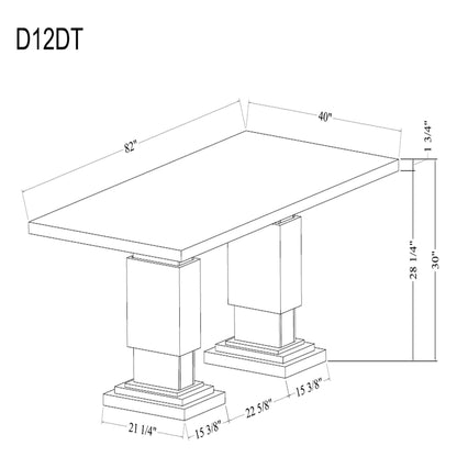 Stacey - Dining Table Set & 4 Chairs