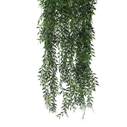 Fern Artificial Hanging Basket 13.8×55.1in – UV Resistant