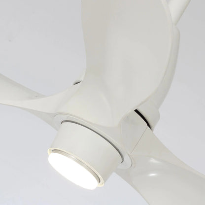 28" Kwang Farmhouse DC Motor Downrod Mount Reversible Ceiling Fan with LED Lighting and Remote Control