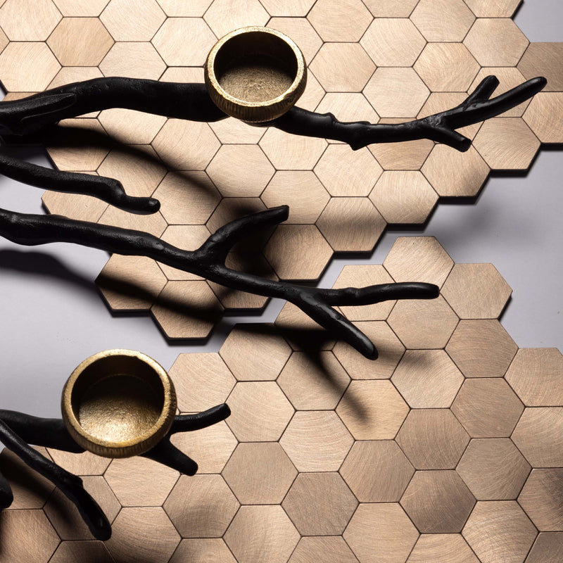 Hexagon Stick Wall Tiles