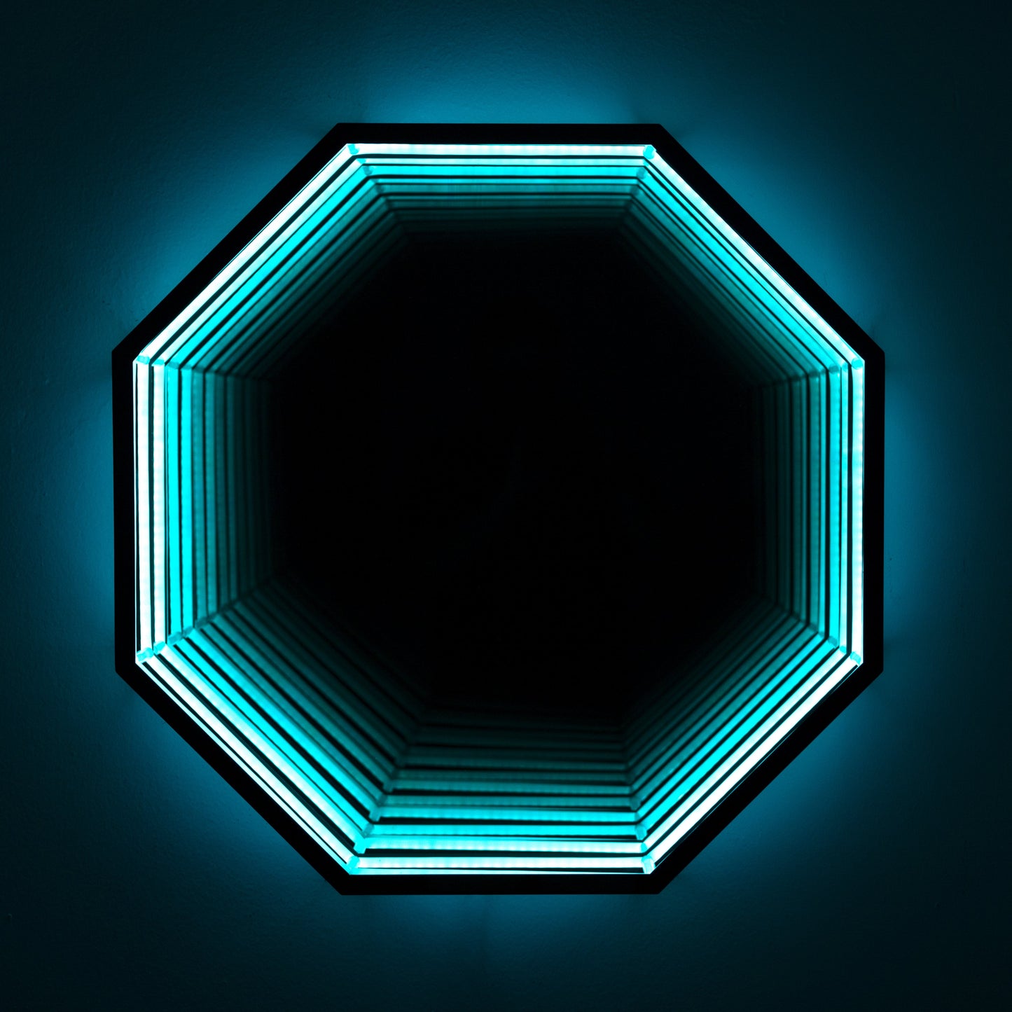 3D Octagon Mirror Light