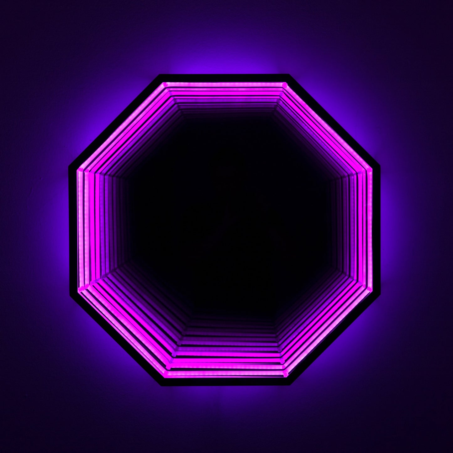 3D Octagon Mirror Light