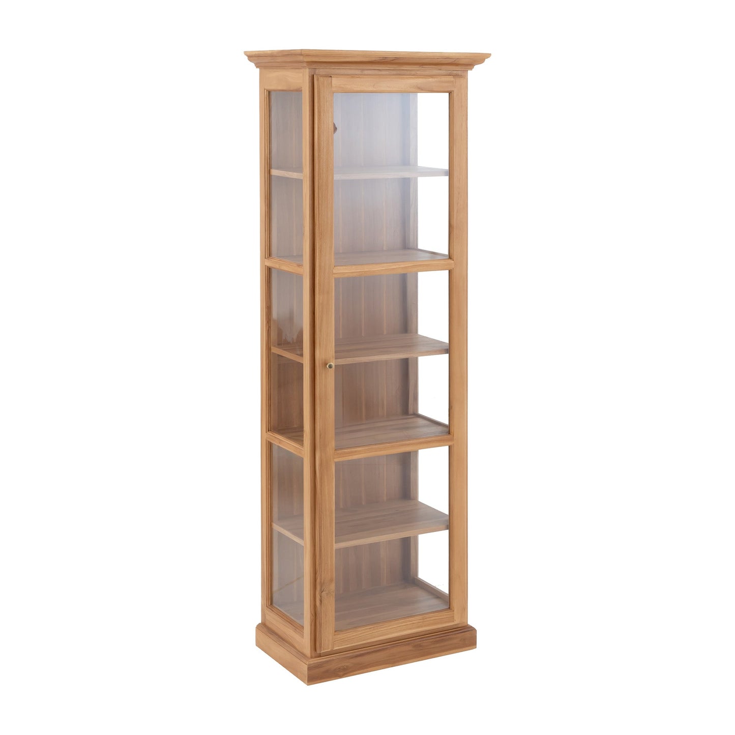 Teak Indoor Display Cabinet - 28"