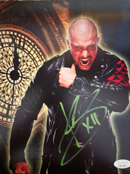 Karrion Kross Clock Tower Autographed 8" x 10" WWE Wrestling Photo