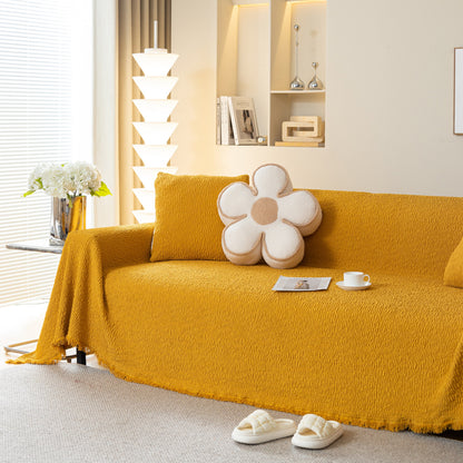 Sofa Throw Covers L-Shape Sectional Couch Cover for Dogs Cats Furniture Protector