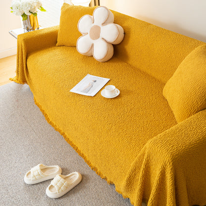 Sofa Throw Covers L-Shape Sectional Couch Cover for Dogs Cats Furniture Protector
