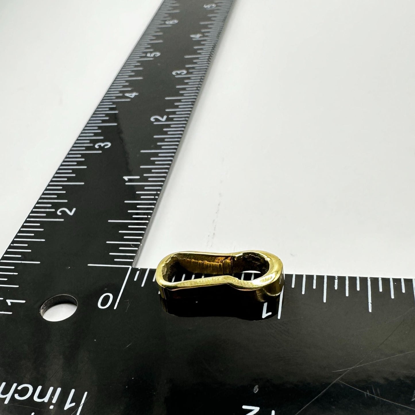 Authentic Cast Brass Keyhole Insert for Premium Antique Furniture Pieces