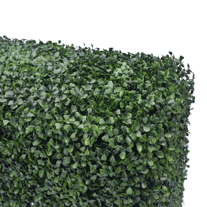Dark Boxwood Artificial Hedge 40×10in – UV Resistant – Commercial Grade