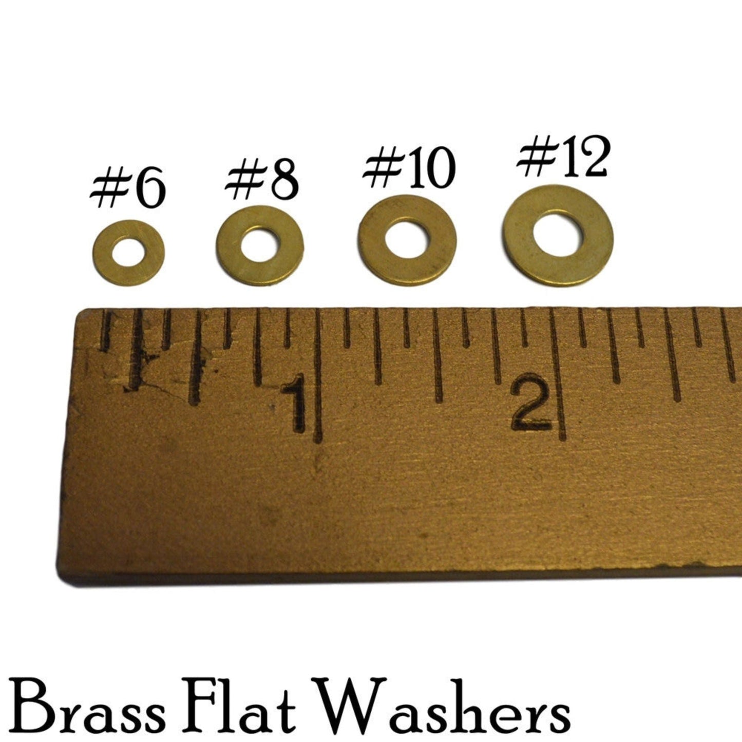 Flat Washers Metal & Size Options