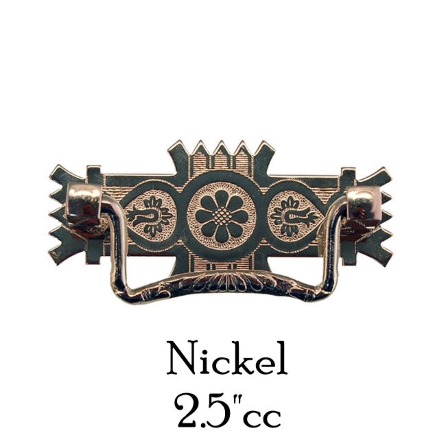Eastlake Style Pull in Brass or Antique Brass