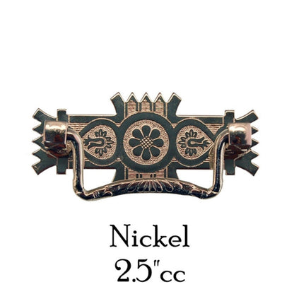 Eastlake Style Pull in Brass or Antique Brass