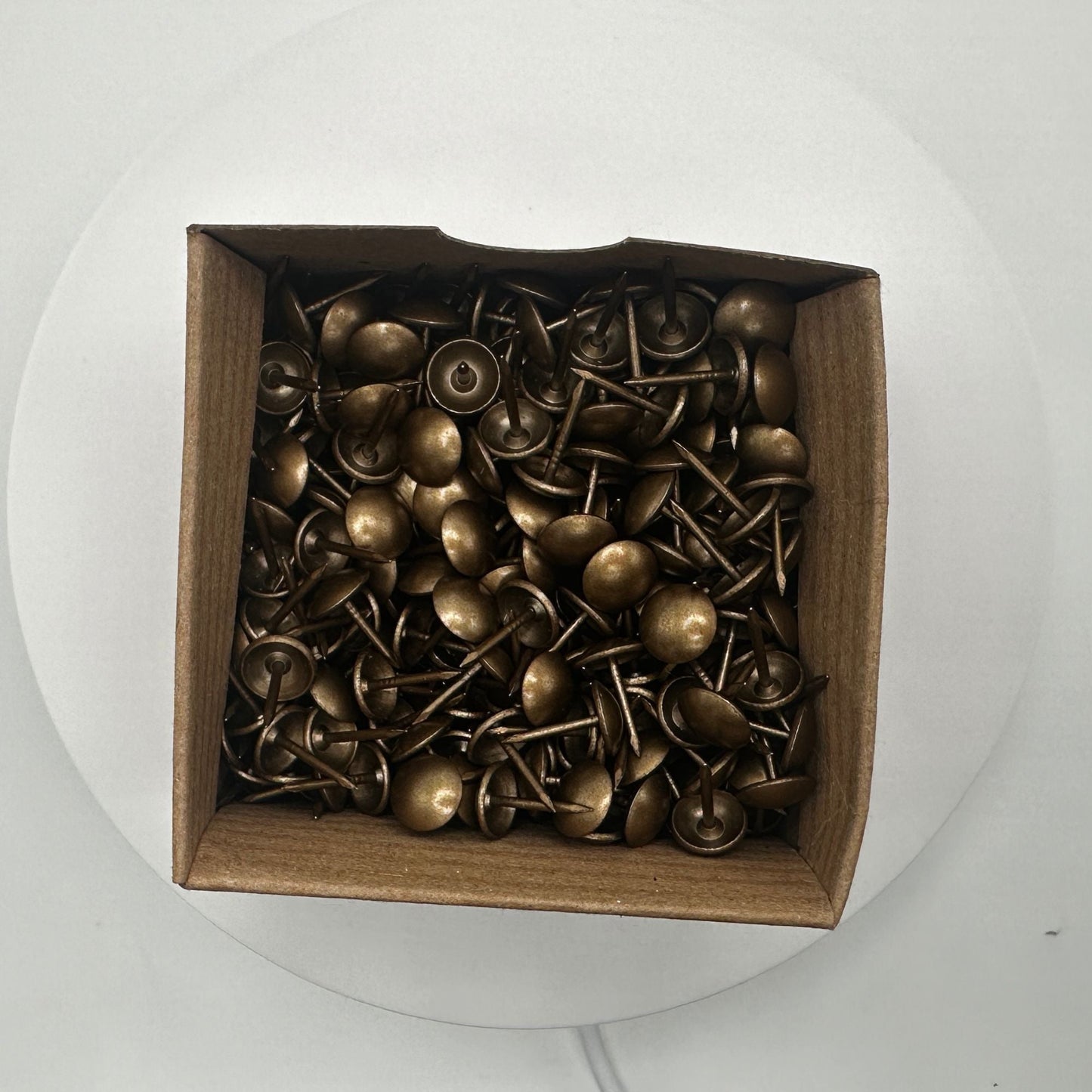 Decorative Upholstery Tack, Low Domed Head