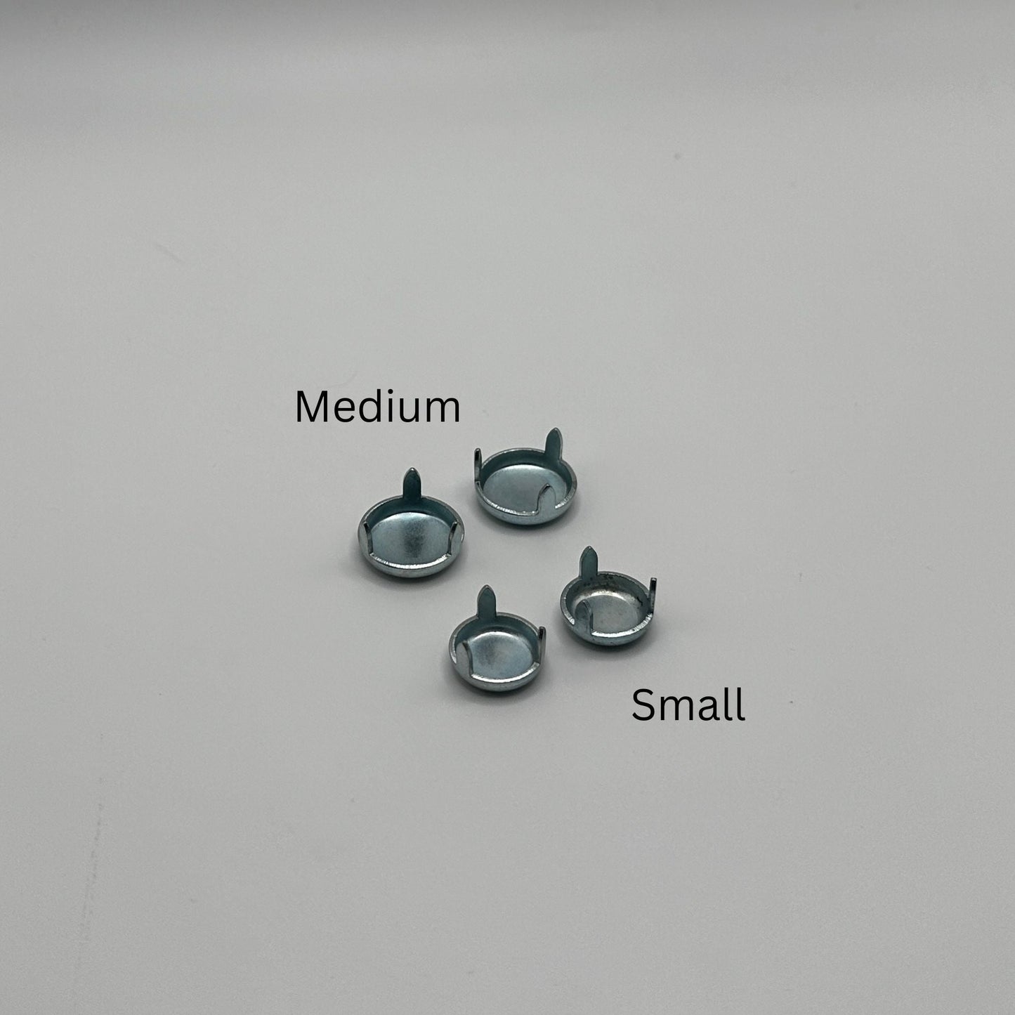 Furniture Glides, 3 Prong, Steel