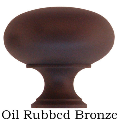 Round Knob on Pedestal Base