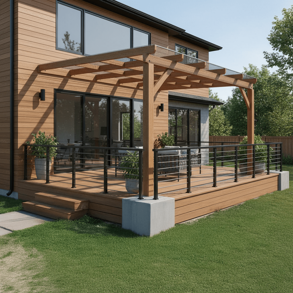 DIY Polycarbonate Lean-To Roof Kit
