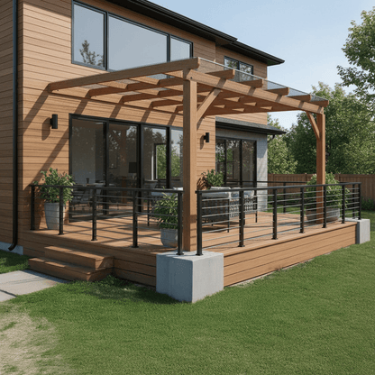 DIY Polycarbonate Lean-To Roof Kit