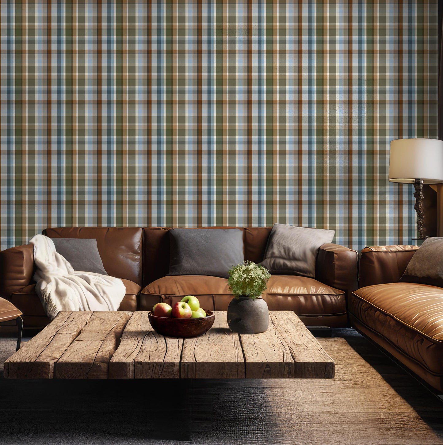 Samuel Wallpaper by Painted Hawk Design