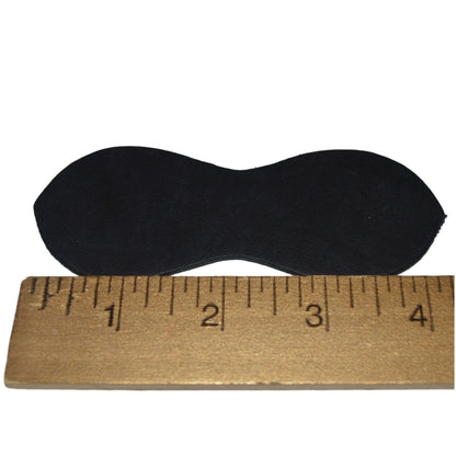 Black or Tan Leather Strap Keeper