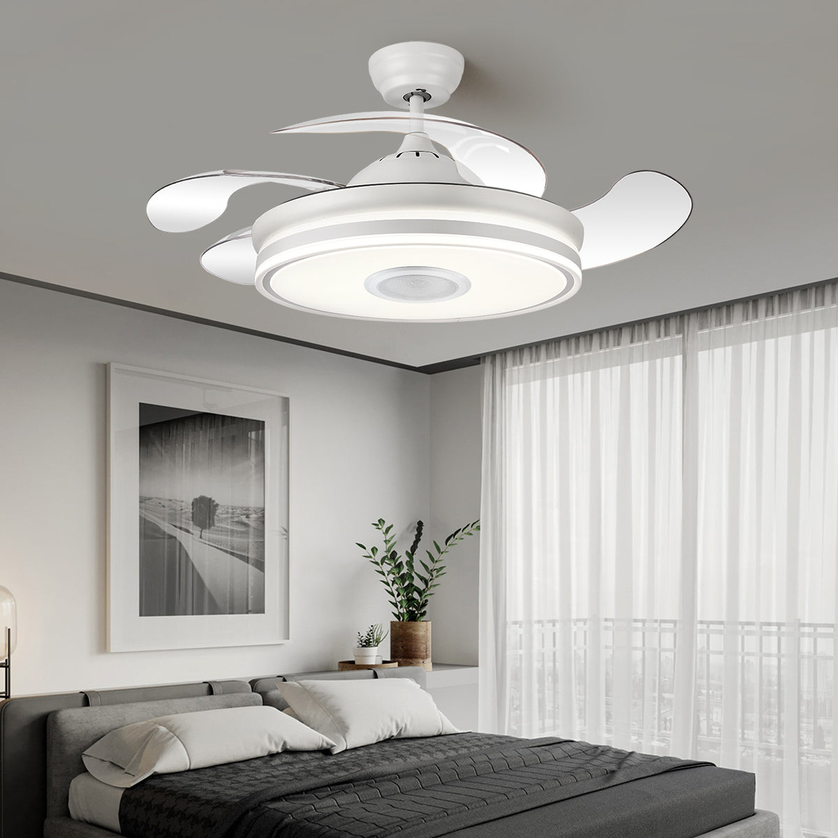 Luna Smart Fandelier