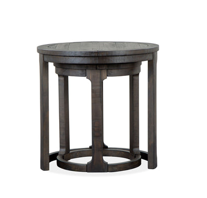 Boswell - Round Nesting (Set of 2) - Peppercorn