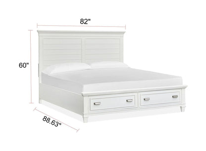 Charleston - Panel Storage Bed