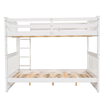 Bunk Bed With Ladders And 2 Storage Drawers