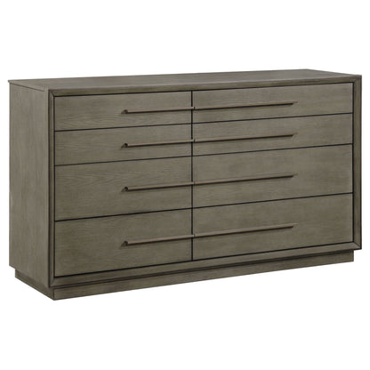 Durango 8-drawer Dresser Taupe Oak