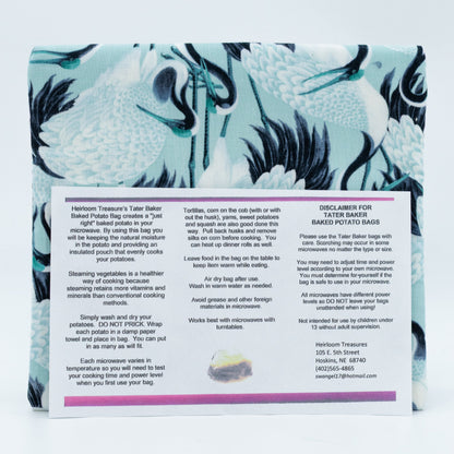 Tater Baker Microwave Potato Bag | Wildlife Designs | Heirloom Treasures