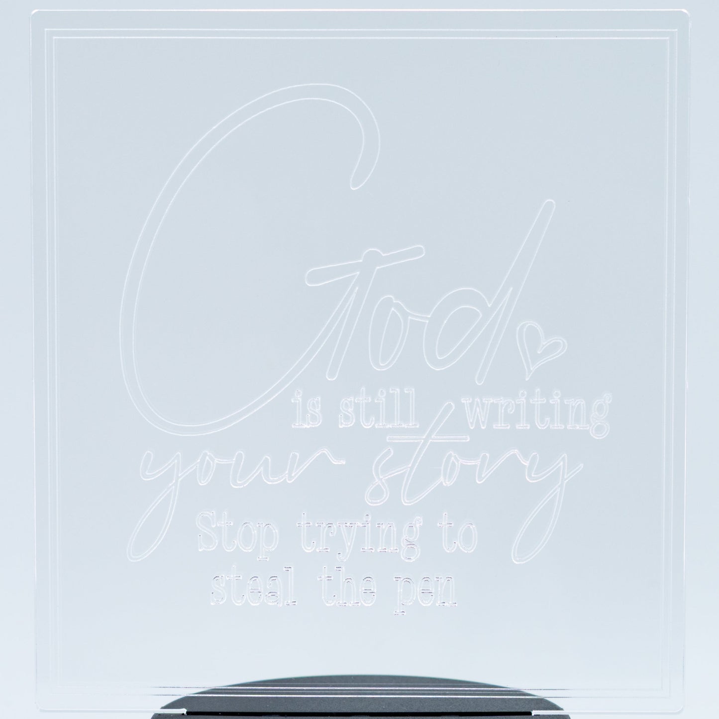 Customizable LED Lighted Plaque | Create Your Own Saying | Glowing Creation