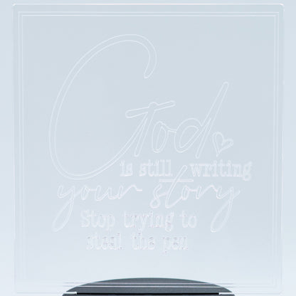 Customizable LED Lighted Plaque | Create Your Own Saying | Glowing Creation