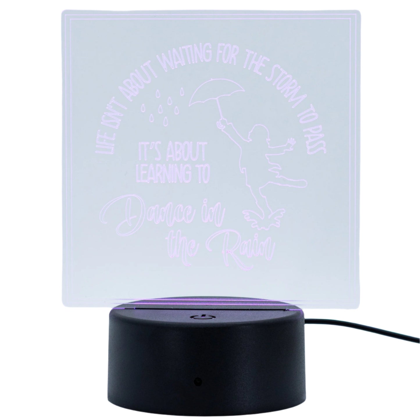 Inspirational LED Lighted Plaque | Multiple Sayings | Glowing Creation
