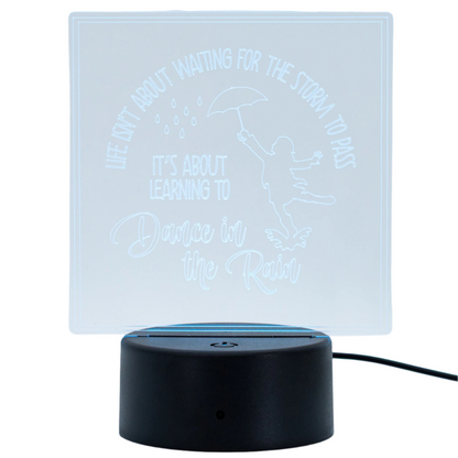 Customizable LED Lighted Plaque | Create Your Own Saying | Glowing Creation