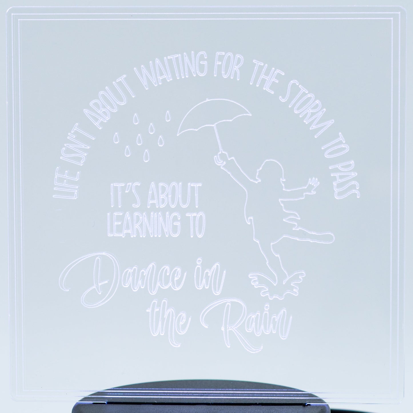 Customizable LED Lighted Plaque | Create Your Own Saying | Glowing Creation