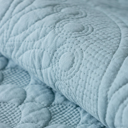 Cotton Quilted Sofa Cover, Non-Slip Couch Protector Fits Backrest, Seat & Armrest