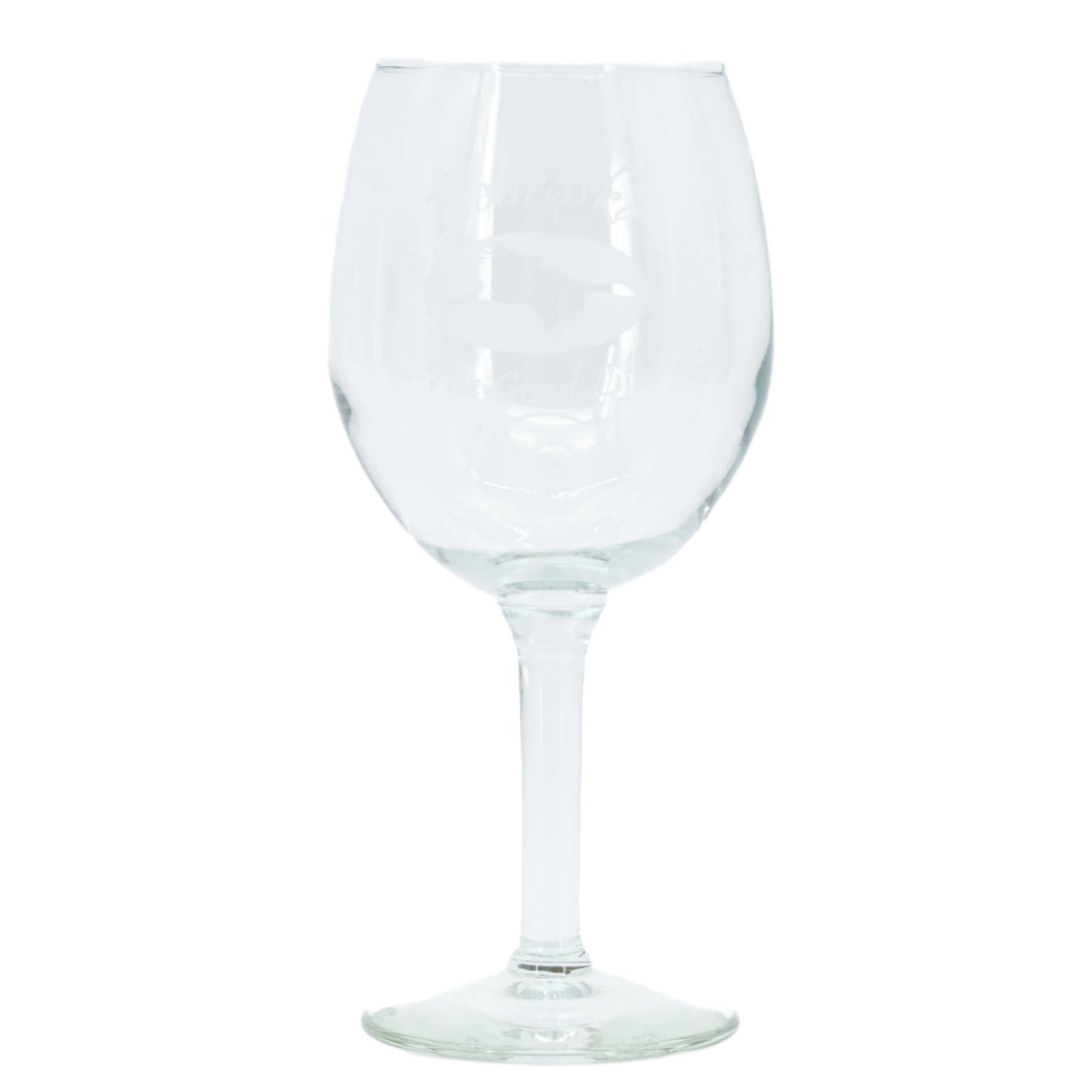 Sandhill Crane Engraved Wine Glass | 8.1 oz | RCK Creations and More