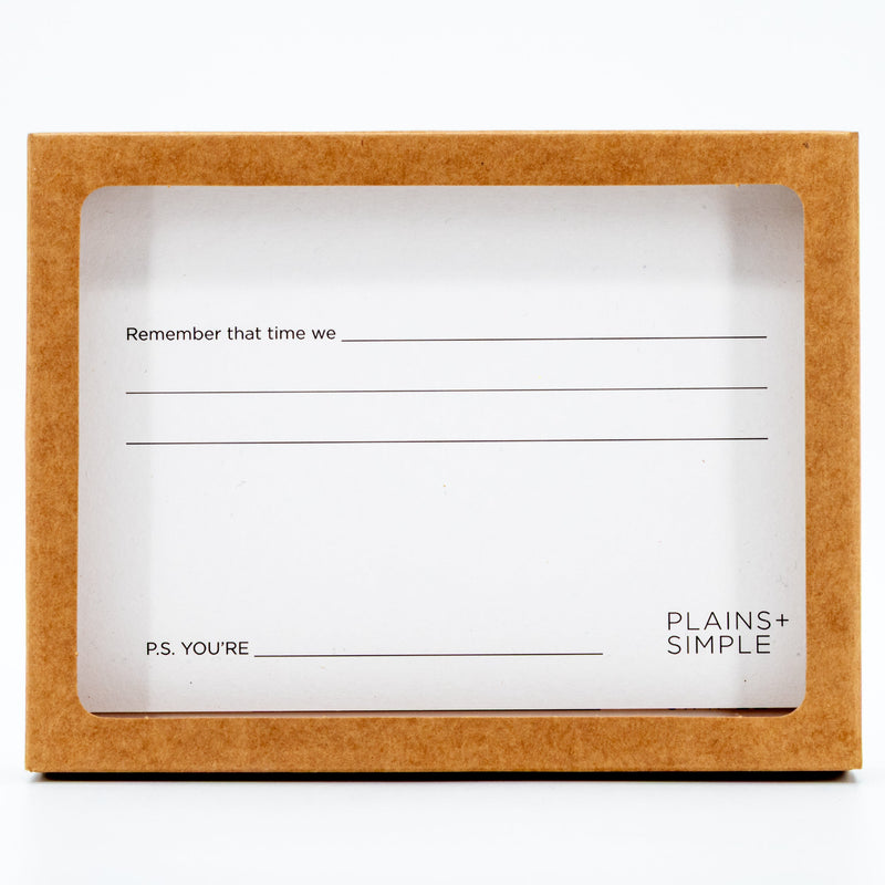 SALE | Simply Said Just For Fun Postcard Set | 5 Cards | Plains + Simple