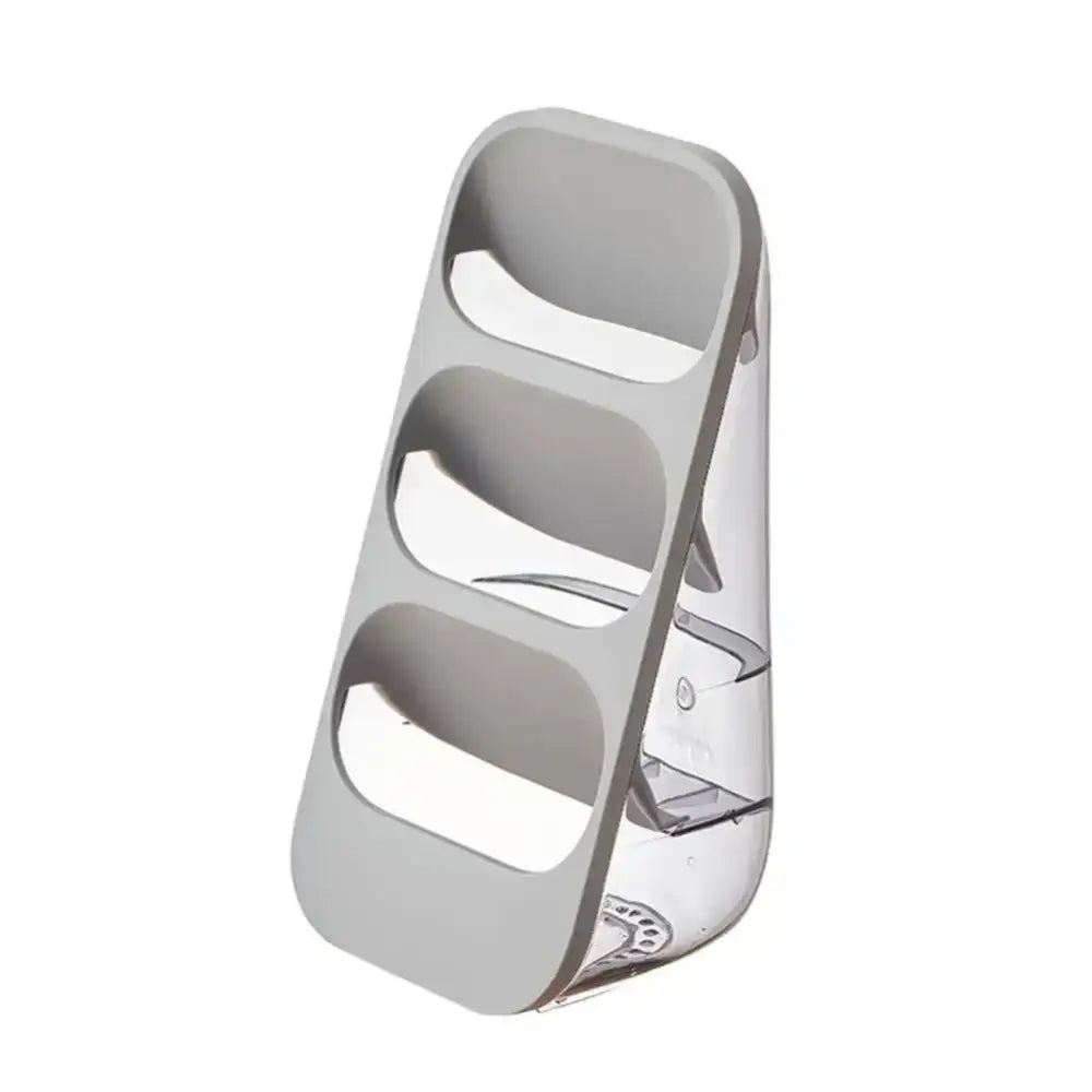 3-tier gray & sage green kitchen utensil organizer cutlery rack