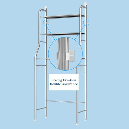 DecorBites™ 3-Tier Over Toilet Metal Storage Shelf